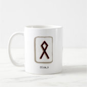 Othala RuneStone-Tasse Kaffeetasse (Links)