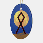 Othala Viking Rune Weihnachten Ornament - Zuhause! (Links)