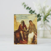 Othello und Desdemona in Venedig, 1850 Postkarte (Stehend Vorderseite)