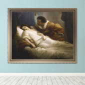 Othello von Christlich Köhler Leinwanddruck (Insitu (Holzboden))