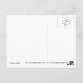 Othello Word Mosaic Postkarte (Rückseite)