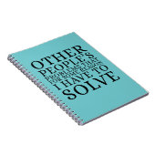 Other Peoples Problems Funny Notizblock (Rechte Seite)