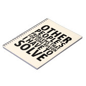 Other People's Problems Notizblock (Linke Seite)
