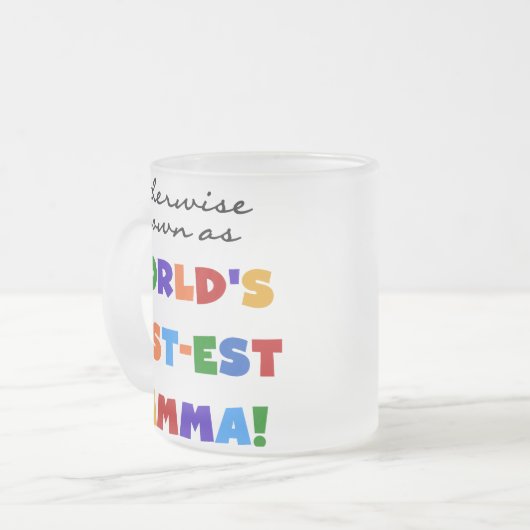 Otherwise Known as Best-est Gamma Gifts Mattglastasse (Vorderseite Links)