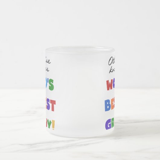 Otherwise Known as Best-est Granny Gifts Mattglastasse (Mittel)