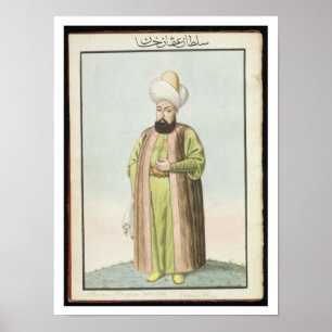 Othman (Osman) I (1259-1326), Gründer des Ottom Poster
