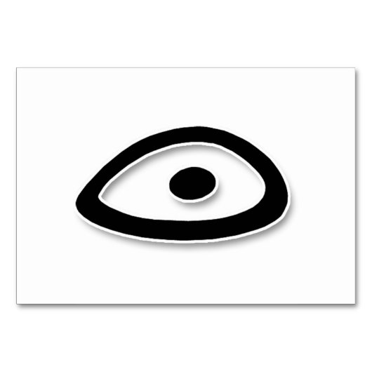 Otiot Flash Cards: 16 von 22 Tischnummer (Vorderseite)