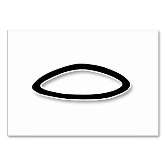 Otiot Flash Cards: 17 von 22 Tischnummer (Vorderseite)