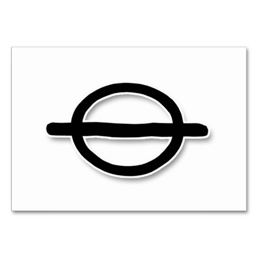 Otiot Flash Cards: 19 von 22 Tischnummer (Vorderseite)