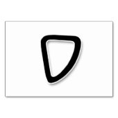 Otiot Flash Cards: 4 von 22 Tischnummer (Vorderseite)