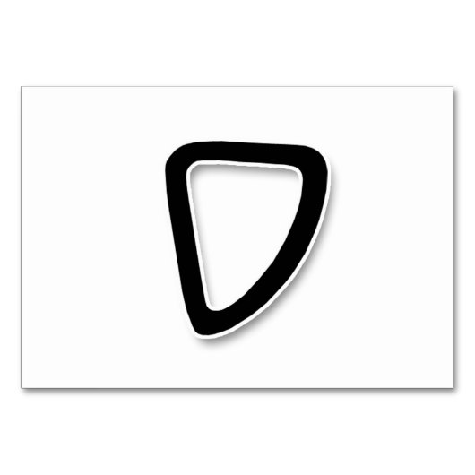 Otiot Flash Cards: 4 von 22 Tischnummer (Vorderseite)