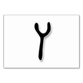 Otiot Flash Cards: 6 von 22 Tischnummer (Vorderseite)