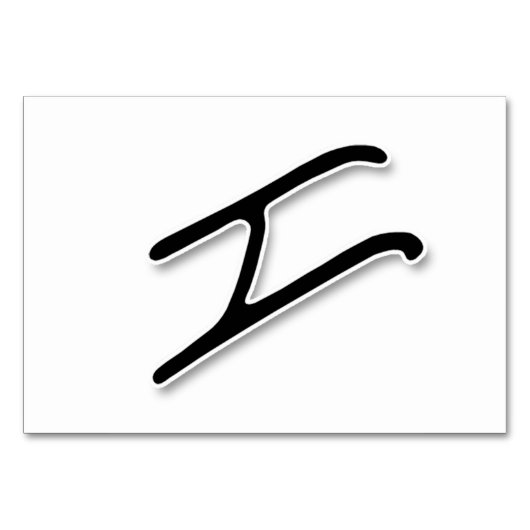 Otiot Flash Cards: 7 von 22 Tischnummer (Vorderseite)