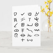 Otiot Karte (Gelbe Blume)