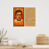 Otis Crandall Giants Baseball 1911 Poster (Küche)