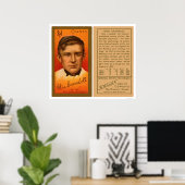 Otis Crandall Giants Baseball 1911 Poster (Heimbüro)