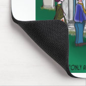 Otis Elevator Mausoleum hat nur einen Up Button Mousepad (Ecke)