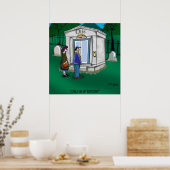 Otis Elevator Mausoleum hat nur einen Up Button Poster (Küche)