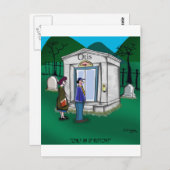 Otis Elevator Mausoleum hat nur einen Up Button Postkarte (Vorne/Hinten)