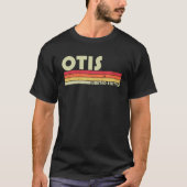 OTIS Geschenkname Personalisiert Funny Retro Vinta T-Shirt (Vorderseite)