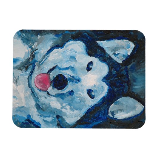 Otis in Blue Magnet (Horizontal)