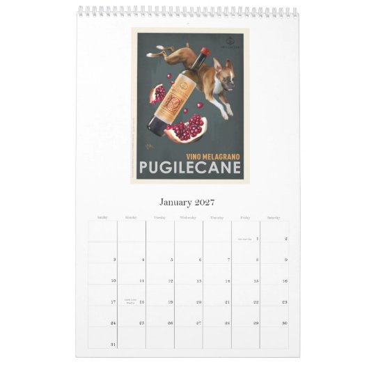 Otis neues Vintages Clalendar/2012 Kalender (Jan 2027)