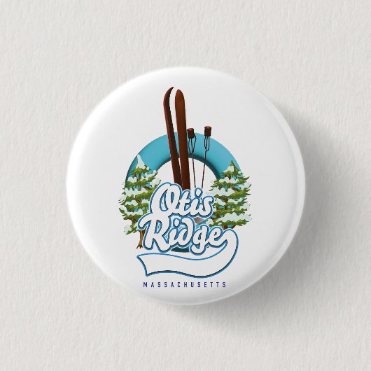 Otis Ridge Massachusetts Logo Button (Vorderseite)