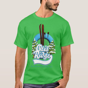Otis Ridge Massachusetts Ski T-Shirt