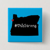 Otis Strong Heart Black Button (Vorderseite)