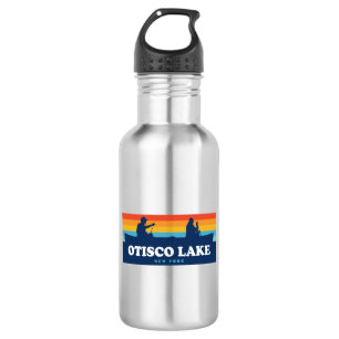Otisco Lake New York Canoe Edelstahlflasche