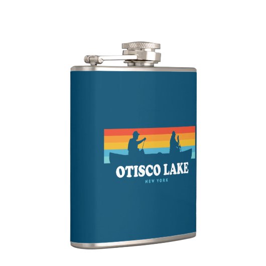 Otisco Lake New York Canoe Flachmann (Rechts)