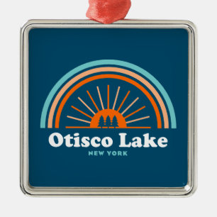 Otisco New York Rainbow Ornament Aus Metall