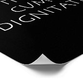 Otium cum würdeitat poster (Ecke)