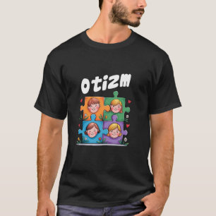 Otizm Kinder Puzzle Autismus-Bewusstsein T-Shirt