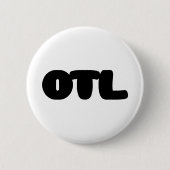OTL Emoticon ~ Koreanischer Slang Button (Vorderseite)