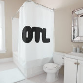 OTL Emoticon ~ Koreanischer Slang Duschvorhang (Beispiel)