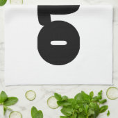 OTL Emoticon ~ Koreanischer Slang Geschirrtuch (Gefaltet)