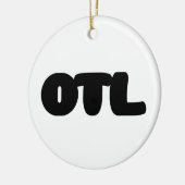 OTL Emoticon ~ Koreanischer Slang Keramik Ornament (Links)