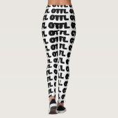 OTL Emoticon ~ Koreanischer Slang Leggings (Rückseite)