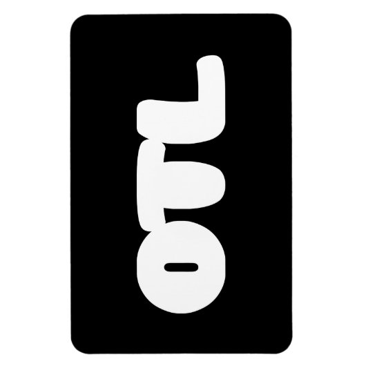 OTL Emoticon ~ Koreanischer Slang Magnet (Vertikal)
