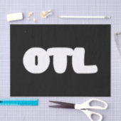 OTL Emoticon ~ Koreanischer Slang Seidenpapier (Handwerk)