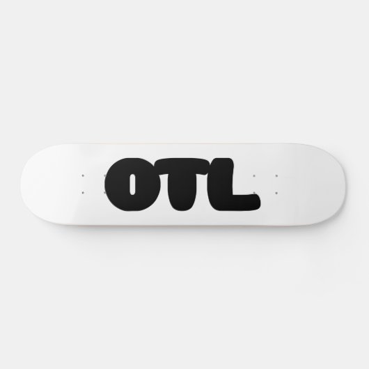 OTL Emoticon ~ Koreanischer Slang Skateboard (Horizontal)
