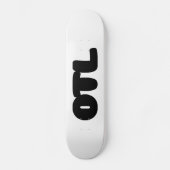 OTL Emoticon ~ Koreanischer Slang Skateboard (Vorderseite)