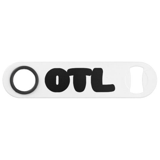 OTL Emoticon ~ Koreanischer Slang Speed Flaschenöffner (Vorderseite (Horizontal))