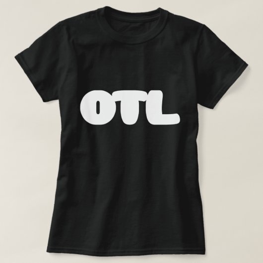 OTL Emoticon ~ Koreanischer Slang T-Shirt (Design vorne)