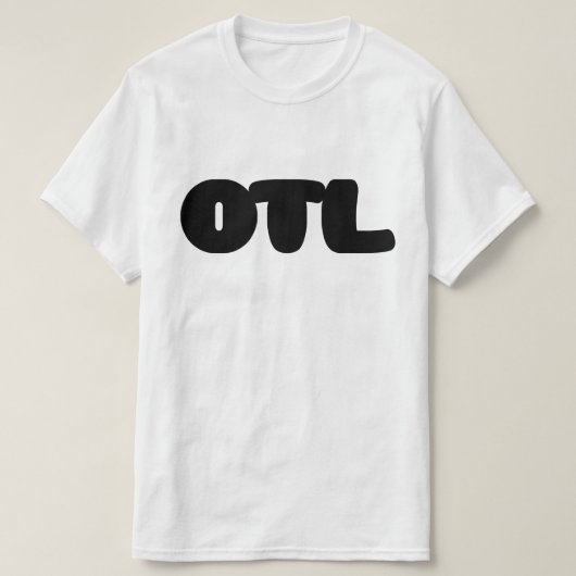 OTL Emoticon ~ Koreanischer Slang T-Shirt (Design vorne)