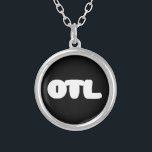 OTL Emoticon ~ Koreanischer Slang Versilberte Kette<br><div class="desc">Auf die Knie. Globe Trotters ist auf die Idiosynkratische Bildsprache aus der ganzen Welt spezialisiert. Hier finden Sie einzigartige Grußkarten,  Postkarten,  Poster,  Mousepads und mehr.</div>