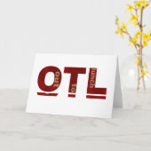 OTL KARTE (Gelbe Blume)