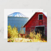 Otoe Landkreis Barn Postkarte (Vorne/Hinten)