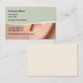 Otolarnygologin Medical Business Cards Visitenkarte (Vorne/Hinten)